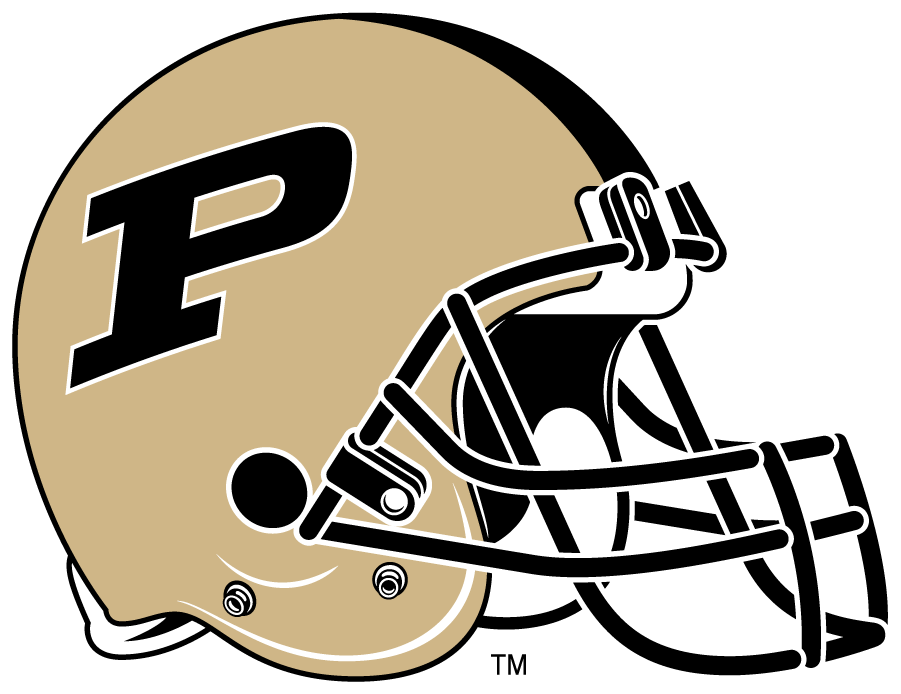 Purdue Boilermakers 2015-2017 Helmet Logo diy DTF decal sticker